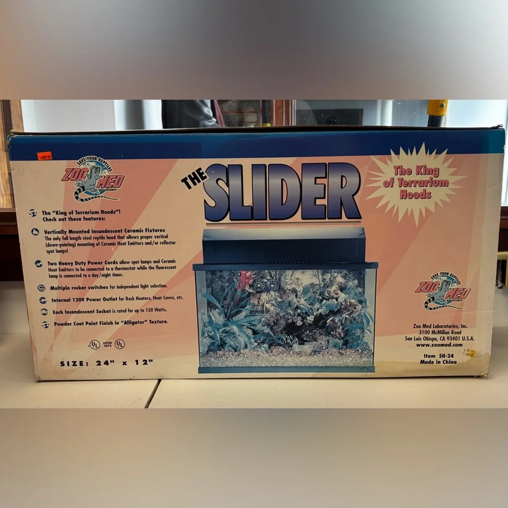 Zoo Med ‘The Slider’ Terrarium Hood